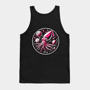 Squid in outer space Tank Top